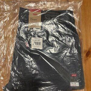 Levi's 514 Straight Fit 34x32 Light Blue Jeans Chinos